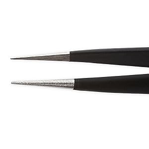 ifixit Extra Fine Tweezers (Incredibly sharp!) Angled Tweezers