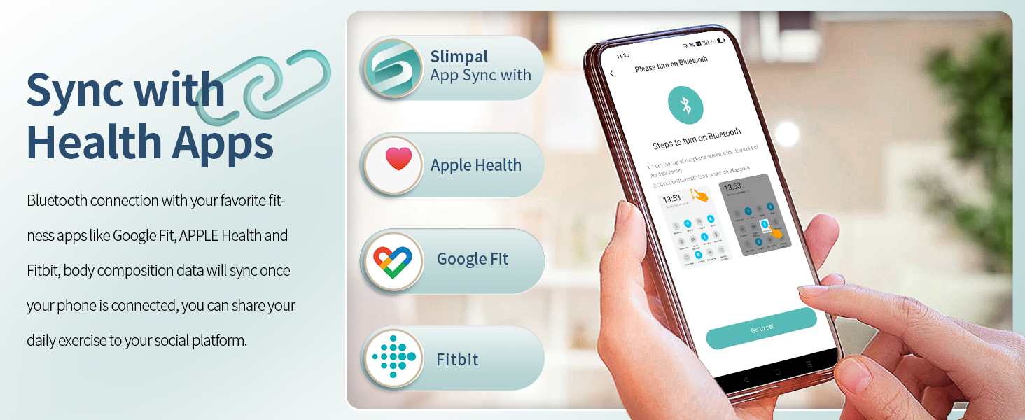 sync with health apps