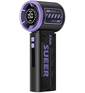 Portable Handheld Fan, Mini Personal Fan with 3600mAh Rechargeable Battery, 150-Speed Adjustable ...