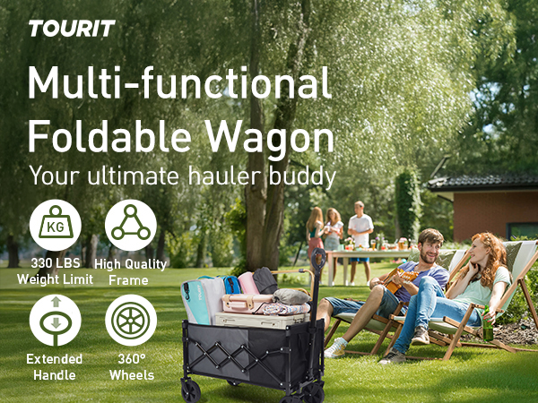 Multi-functional Foldable Wagon