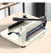 Paper Cutter 12 Inch, Heavy Duty Paper Cutter for A4 Paper, Guillotine Paper Cutter 400 Sheet Cap...