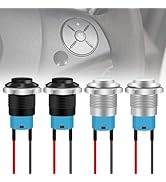 Tmyjfjingxi 4PCS 12V ON/Off Latching Push Button Switch Waterproof 12mm Small Push Button Switch ...