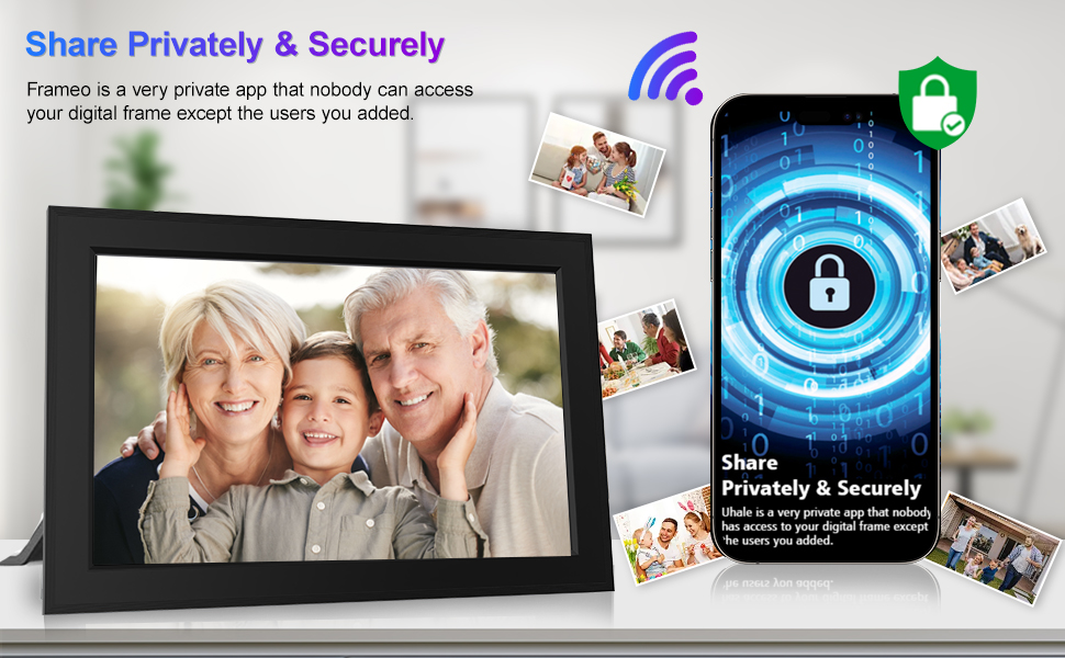 frameo digital frame wifi aura frames house warming gifts anniversary new home christmas gifts mon