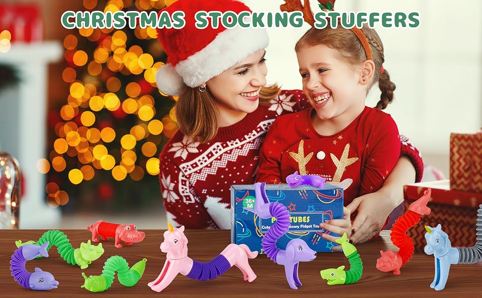 20 pcs animal pop tubes