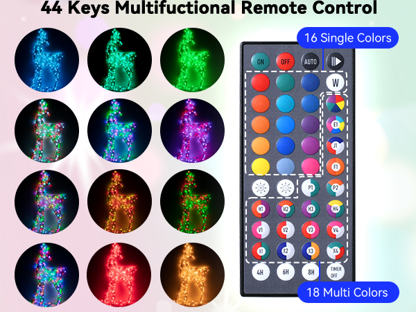 color changing fairy lights battery operated