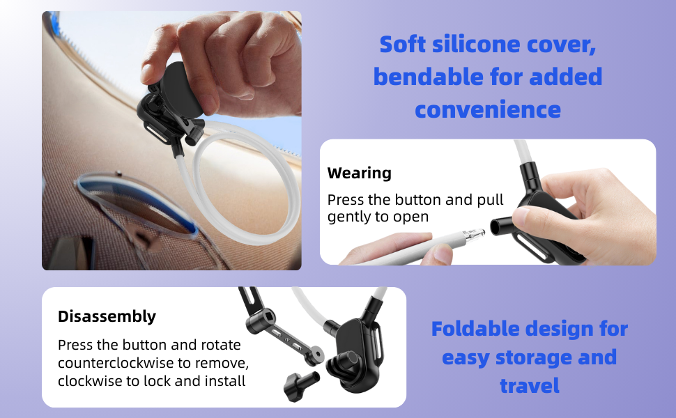 Foldable design for easy storage and travel