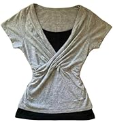 Y2k Grunge Shirts Alt Emo Clothes Women Whimsical Goth Short Sleeve Top Vintage Graphic Tees 2000...