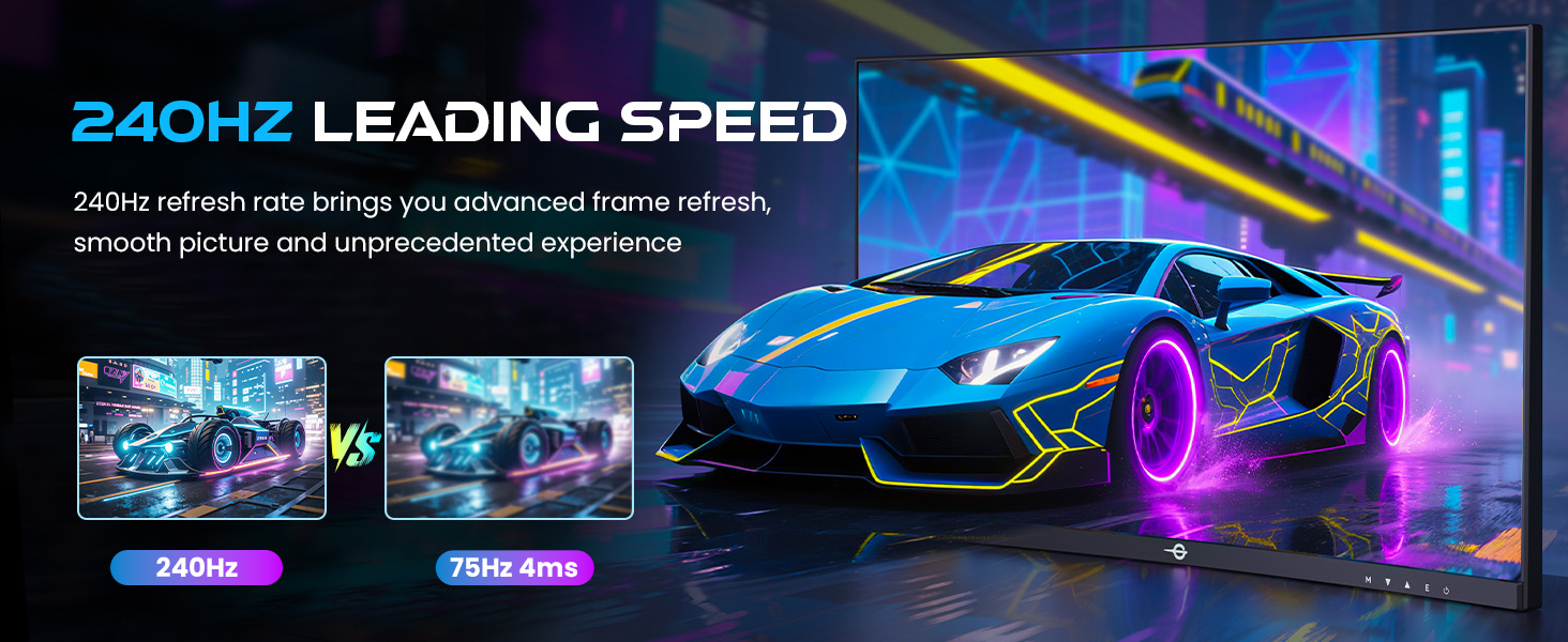 24 inch 240hz curved Gaming Monitor