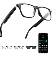 Giwbeiv AI Smart Glasses for Men and Women with Chat GPT, Bluetooth Translation Glasses with 164 ...
