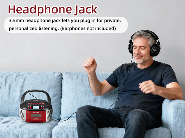 CD and Cassette Player