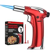 NANW Butane Torch, Refillable Kitchen Blow Torch Lighter Culinary Cooking Torch with Adjustable F...
