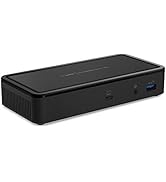 Belkin Thunderbolt 3 Dock Plus Thunderbolt 3 Cable - USB-C Hub - 8-In-1 Docking Station for MacOS...