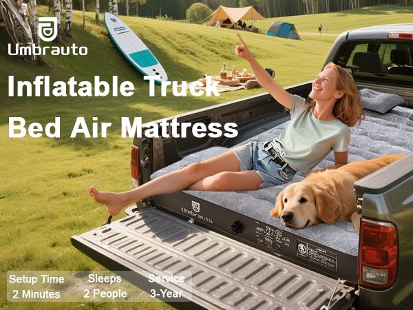 Truck bed air mattress 