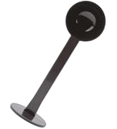 Black 2-In-1 Espresso Coffee Bean Spoon Tamping Scoop Tamper Tea Tool For Coffee Bean Spoon Coffe...