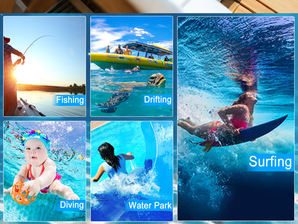 Multicolor Universal Waterproof Phone Pouch