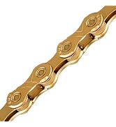 KMC X10 10-Speed X-Series TI-Gold Bicycle Chain Compatible with Shimano, SRAM, Campagnolo and All...