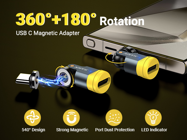USB C Magnetic Adapter