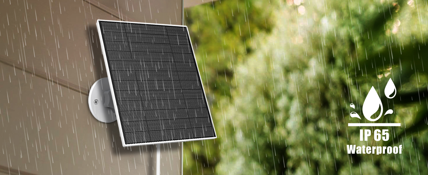 solar panel compatible with eufycam