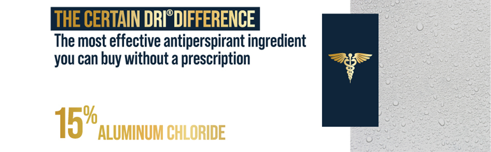 Certain Dri Aluminum Chloride 15%