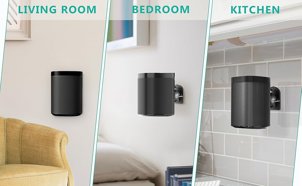 speaker wall mount bracket bookshelf speaker wall mount for living room bedroom kitchen