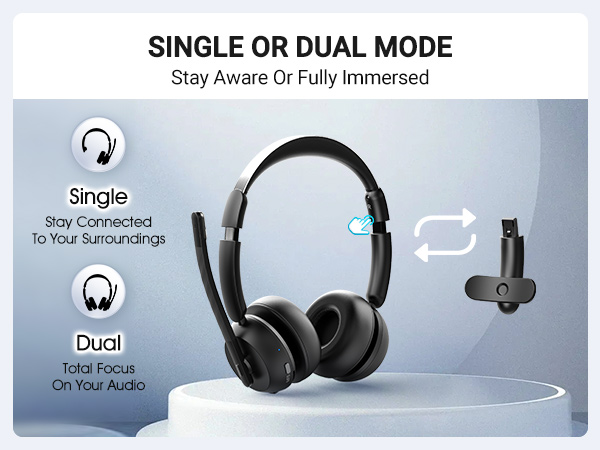 wireless headset for work