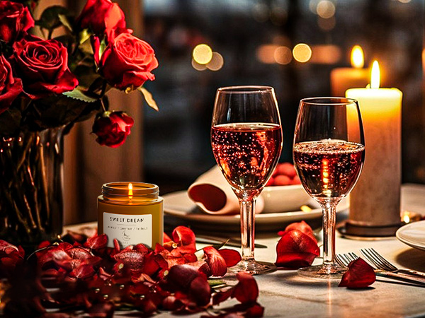 Scented Candles for Dinner