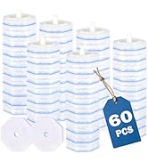 60 Count Disposable Toilet Wand Refills for Toilet Wand, 5X Cleaning Power Scrubber Refill, Bathr...