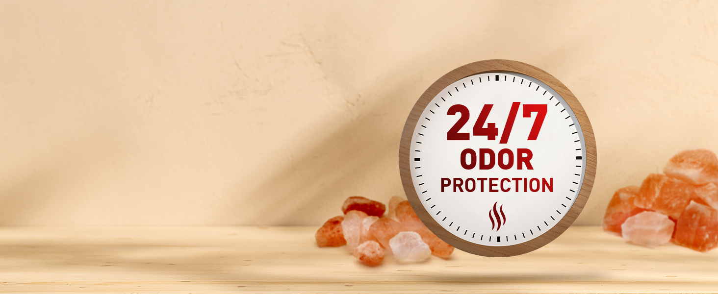 24h Odor Protection background DT