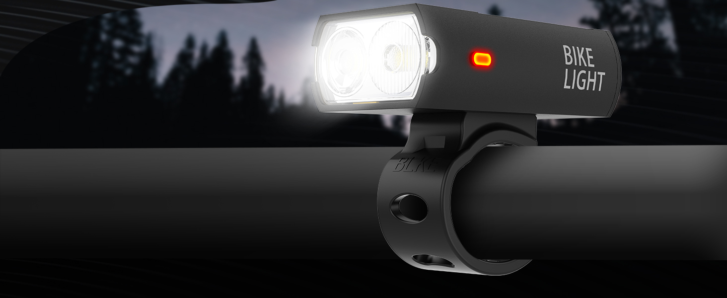 bike headlight and tail light set