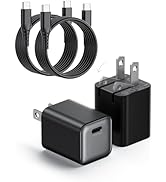 wegear 30W Compact Wall Charger, USB C Charger Block with GaN III Tech, PD3.0 PPS QC4.0 Fast Char...