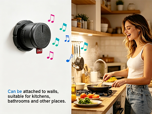 Magnetic Portable Bluetooth Speaker