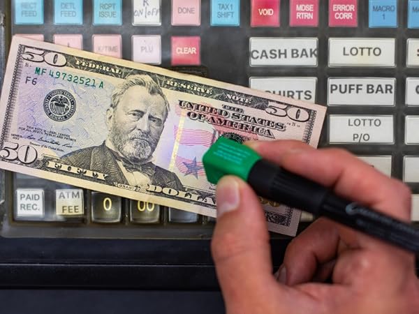 UV Counterfeit detection Currency detector pen Counterfeit bill pen UV counterfeit marker Money
