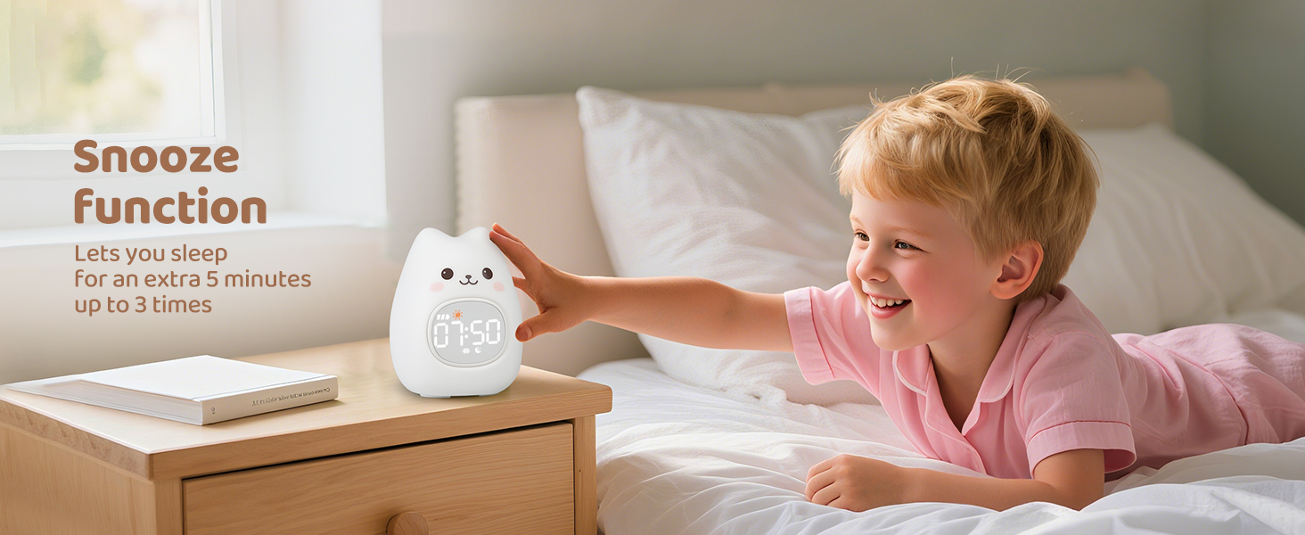 Alarm Clock with Night Light