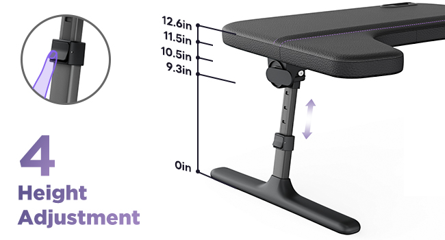 lap desk bed desk lap desks for adults laptop stand for bed table lap tray gaming pillow bed table