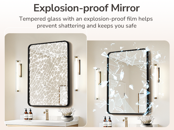 modern farmhouse bathroom mirrors