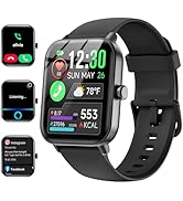 Smartwatch for Men Women, Alexa Built-in, 1.8" Fitness Tracker, IP68 Waterproof Smartwatch for An...
