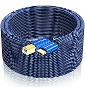 GOSYSONG USB C Printer Cable 20ft, USB C to USB B Printer Cable, High Speed Printer Cable Compati...