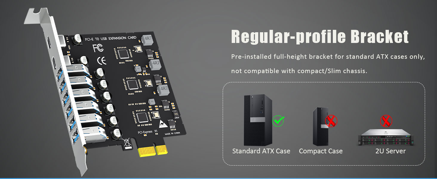 PCIe USB Expansion Card