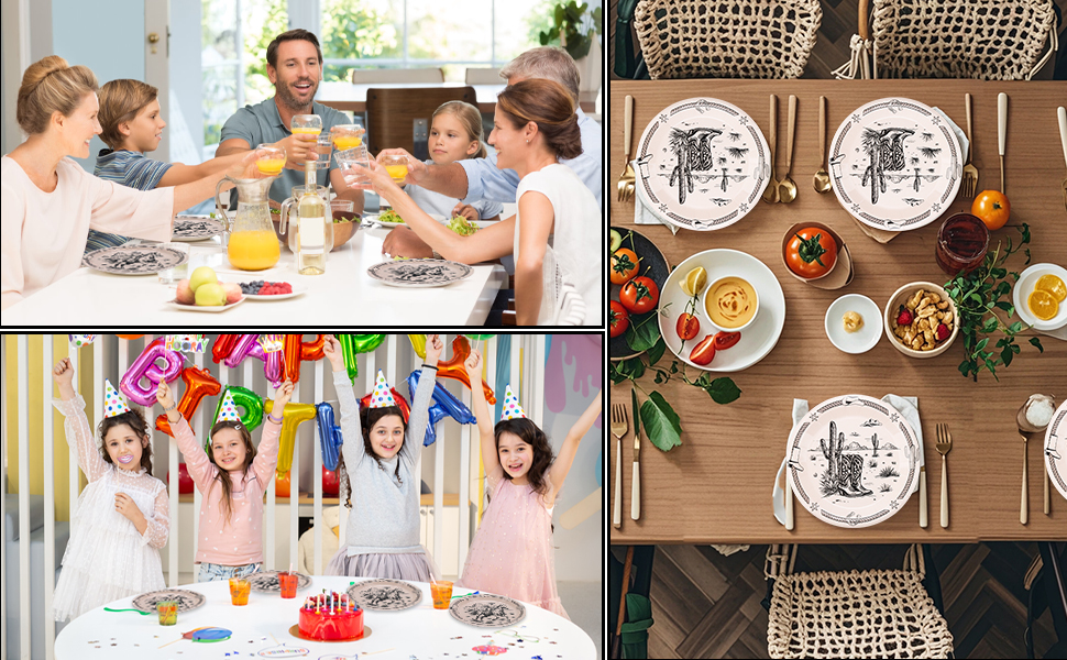 western birthday party decorations