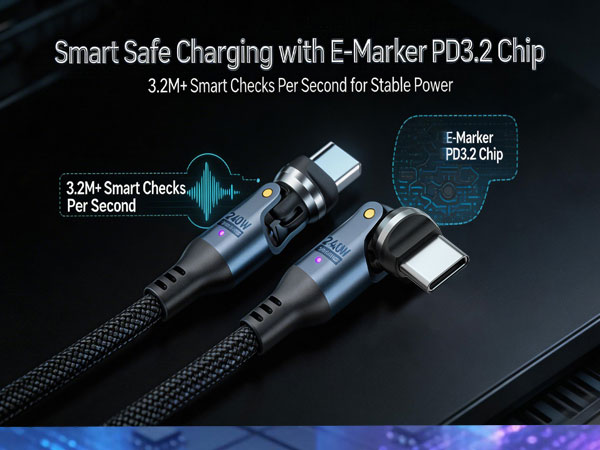 end rotating charging cables for i phone 11 pro usbc right angle to lightning cable anker