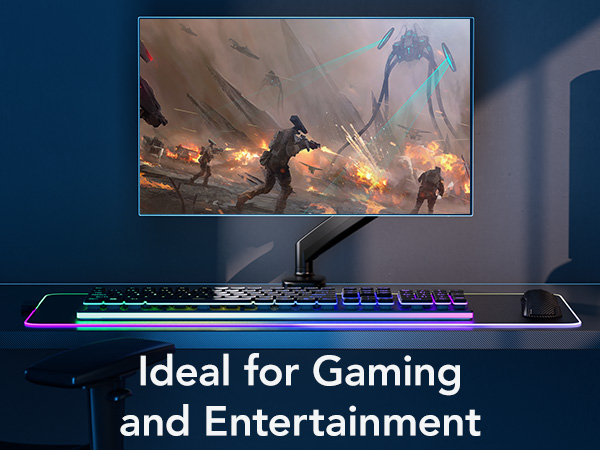 Ideal for Gaming and Entertainment