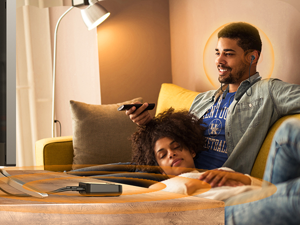 Watch TV without disturbing family