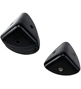 Faotup 20Pcs Metal Box Corner Protectors Black Box Corner Edge Guard Metal Edge Guard Cover Decor...