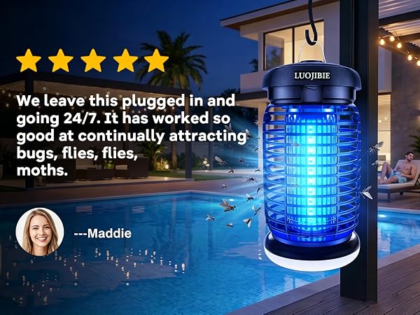 Bug Zapper for Pool Outdoor