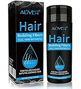 Hair Building Fibers, Hair Thickening Fibers for Thinning Hair &amp; Bald Spots Thicker Fuller Hair i...