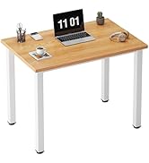 Need Small Desk, 31.5 inch Sturdy Writing Desk for Small Spaces, Small Computer Desk Teens Desk S...