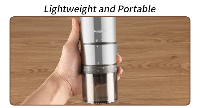 electric conical burr coffee grinder