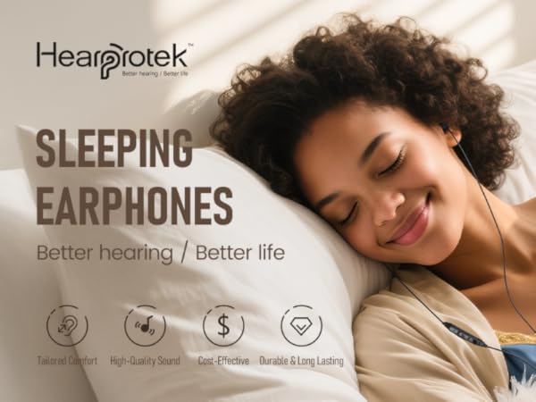 Sleeping earbuds,sleep headphones,noise cancelling earbuds for sleep