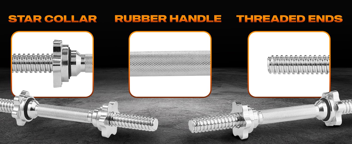 dumbbell handle weight bar