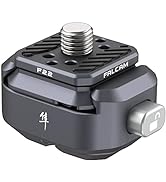 FALCAM F22 Basic Quick Release Plate Kit, Camera Mounting Adapter Convert 1/4" Thread to F22 QR S...